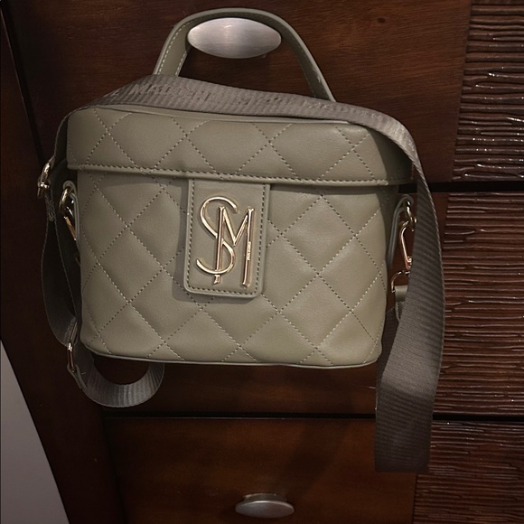Steve Madden Handbags - Steve Madden Quilted Sage Mini Bag
